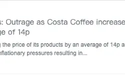 某知名咖啡品牌半年涨价两次，消费者大发雷霆：不喝了！