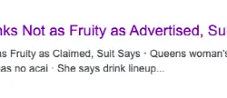 星巴克被诉讼！原因竟然是水果饮料没有水果？！