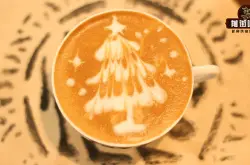 超简单，一看就会的咖啡圣诞拉花！