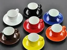 咖啡杯介绍：浓缩咖啡、拿铁咖啡及卡布奇诺用的杯子尺寸大小