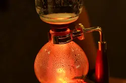 咖啡冲煮器具：虹吸式咖啡机手动煮咖啡壶玻璃木手柄虹吸壶
