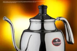 咖啡冲煮器具Tiamo品牌介绍：Tiamo手冲咖啡壶不锈钢细口壶细嘴壶