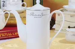 欧美式骨瓷咖啡壶手冲壶家用创意咖啡壶  感受热力物理学的奥秘