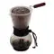 法兰绒咖啡冲煮器具：Tiamo玻璃法兰绒手冲滴漏式泡咖啡杯免滤纸