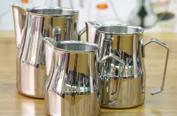 MOTTA品牌：WBC比赛指定不锈钢 拉花缸意大利 咖啡大师专用拉花缸