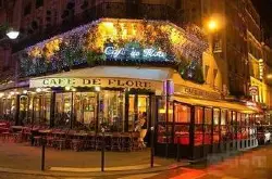 巴黎的咖啡馆 充满艺术浪漫气氛的法国之都巴黎 个性老式咖啡馆