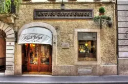 罗马的咖啡馆欣赏 穿越时光到罗马看看古老的咖啡馆设计 欣赏咖啡