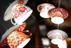 Electric Mavis luminare咖啡杯碟当灯罩