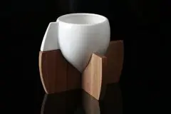 圆锥形咖啡杯