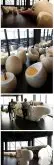 别致的法国“鸡蛋”主题咖啡馆
