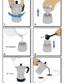 咖啡基础常识 摩卡壶制作咖啡操作步骤（图）