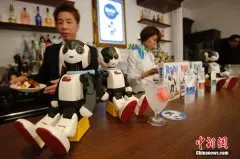 东京咖啡馆惊现机器人服务 顾客可与机器人互动