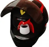 法拉利头盔咖啡机 炫炸天的咖啡机展示