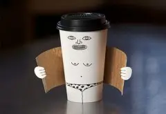 BrockDavis 涂鸦咖啡杯 创意特色咖啡杯