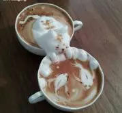 3D拿铁拉花 Kazuki Yamamoto的3D拿铁咖啡艺术