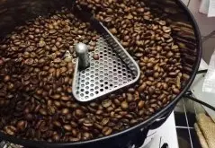 咖啡豆烘焙色板 混合咖啡豆风味的调色板