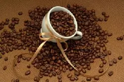 精品咖啡印度尼西亚咖啡豆风味烘焙吐司，坚果，松木，焦糖，草药