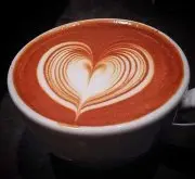 咖啡拉花桃心图拉花技巧 意式拼配豆 奶和咖啡的融合 意大利咖啡