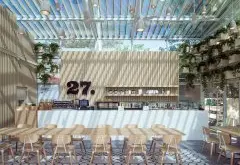 咖啡馆设计鉴赏：北京Cafe 27清新文艺咖啡馆