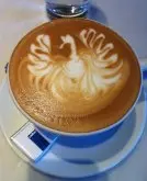 Latte Art拉花教学-Rosetta的标准 咖啡拉花天鹅的评分标准
