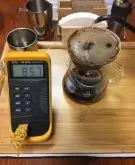 手冲咖啡水温测试 手冲闷蒸时间与水温下降速度的关系